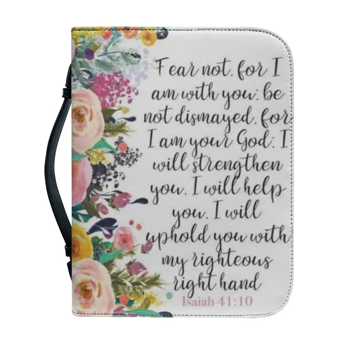Beautiful Scenery Handbags for Women Practical Leather Bible Bags Women's Bible Cover Sacred Study Books Zipper Handle Box Hot