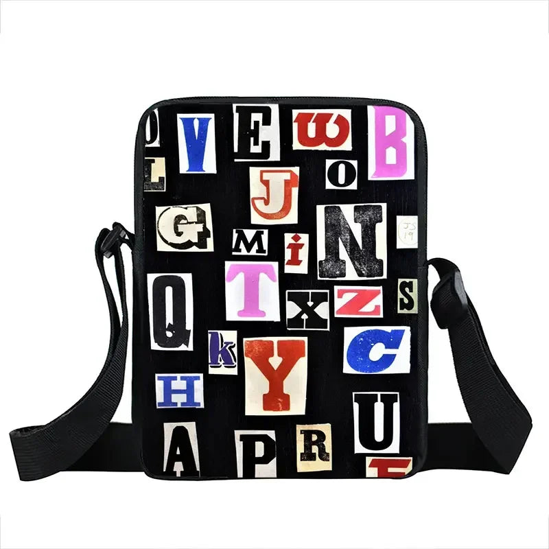 Christian Bible Verse Print Shoulder Bag Women God He Will Sustain You Floral Messenger Bags Canvas Crossbody Bag Gift