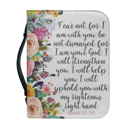 Beautiful Scenery Handbags for Women Practical Leather Bible Bags Women's Bible Cover Sacred Study Books Zipper Handle Box Hot