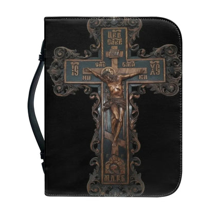 Christian Cross Print Handbags For Women Exquisite Bible Cover Case Holy Study Books Gospel Bible Storage Box New Hot Fashion