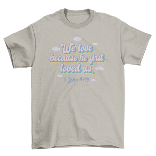 Christian religion quote t-shirt