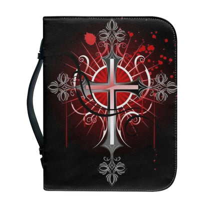 Christian Cross Print Handbags For Women Exquisite Bible Cover Case Holy Study Books Gospel Bible Storage Box New Hot Fashion