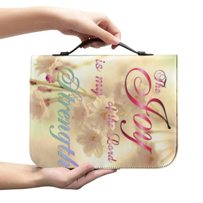 Beautiful Scenery Handbags for Women Practical Leather Bible Bags Women's Bible Cover Sacred Study Books Zipper Handle Box Hot