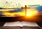 Bible Book Backdrop Holy Light Religious Belief Jesus Christianity Biblical Background Church Party Photographic Banner