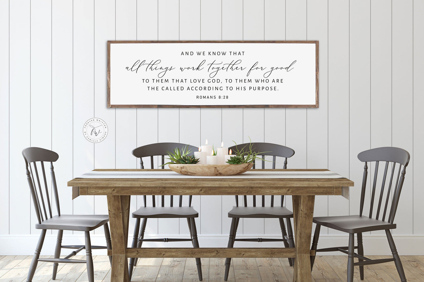 All Things Work Together for Good | Christian Wall Art